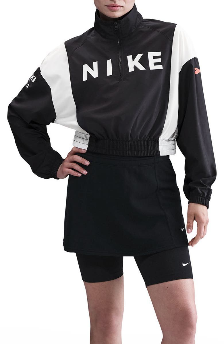 Nike Sportswear Woven Pullover Top, Main, color, 