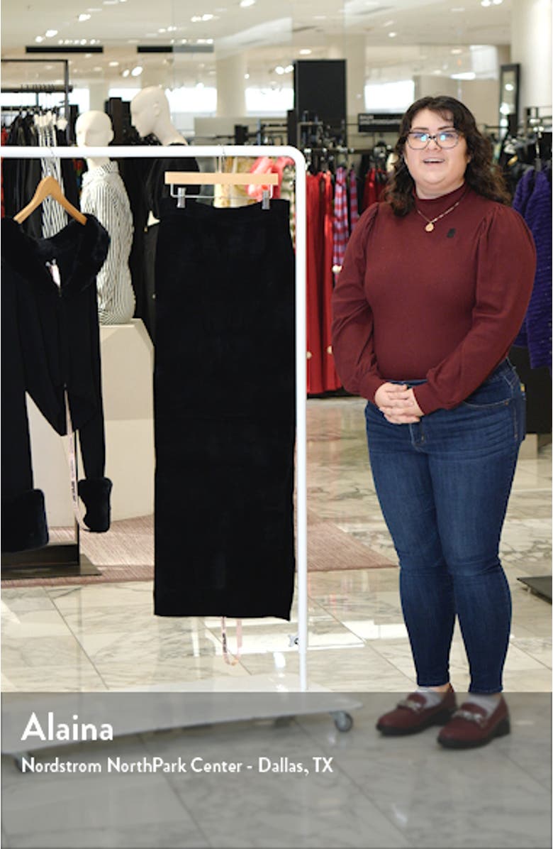 Rene Chenille Maxi Skirt, sales video thumbnail