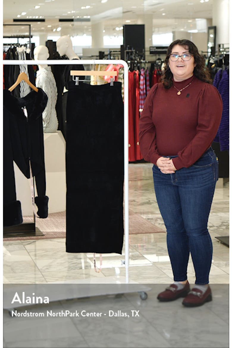 Rene Chenille Maxi Skirt video