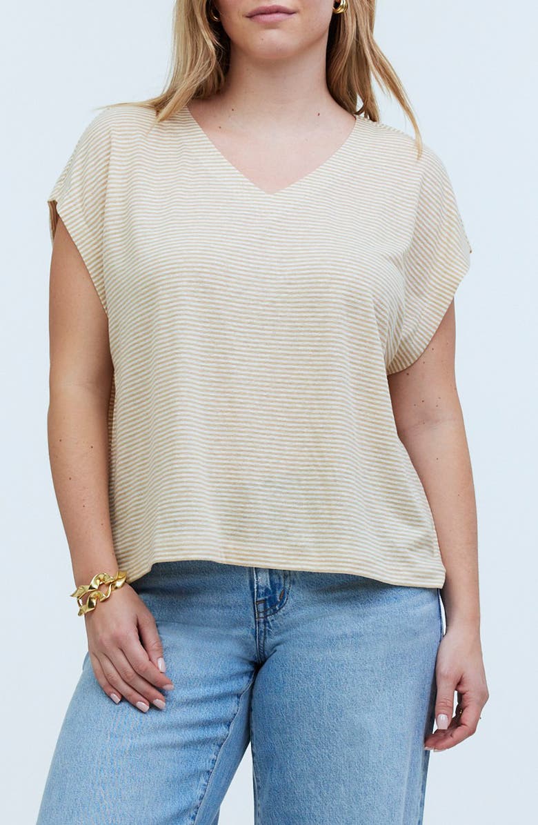 Madewell Relaxed V-Neck T-Shirt, Main, color,