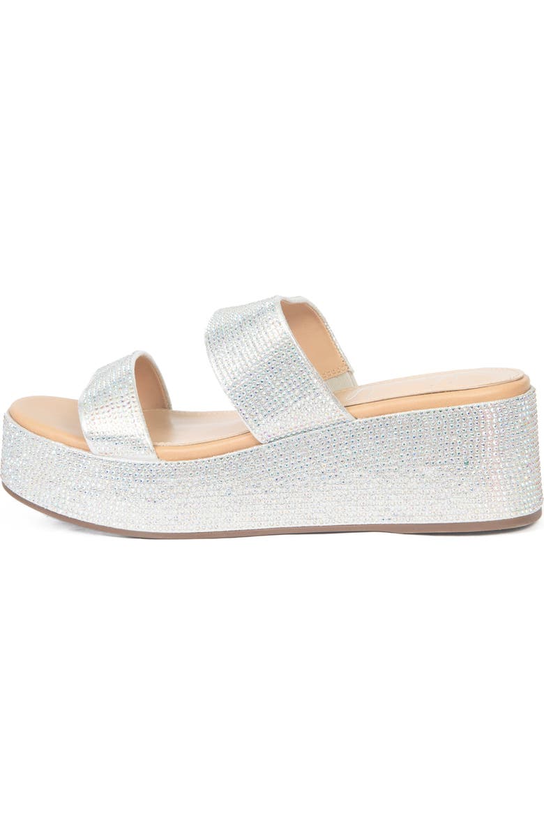 Lauren Lorraine Jazz Sandals, Alternate, color, Silver