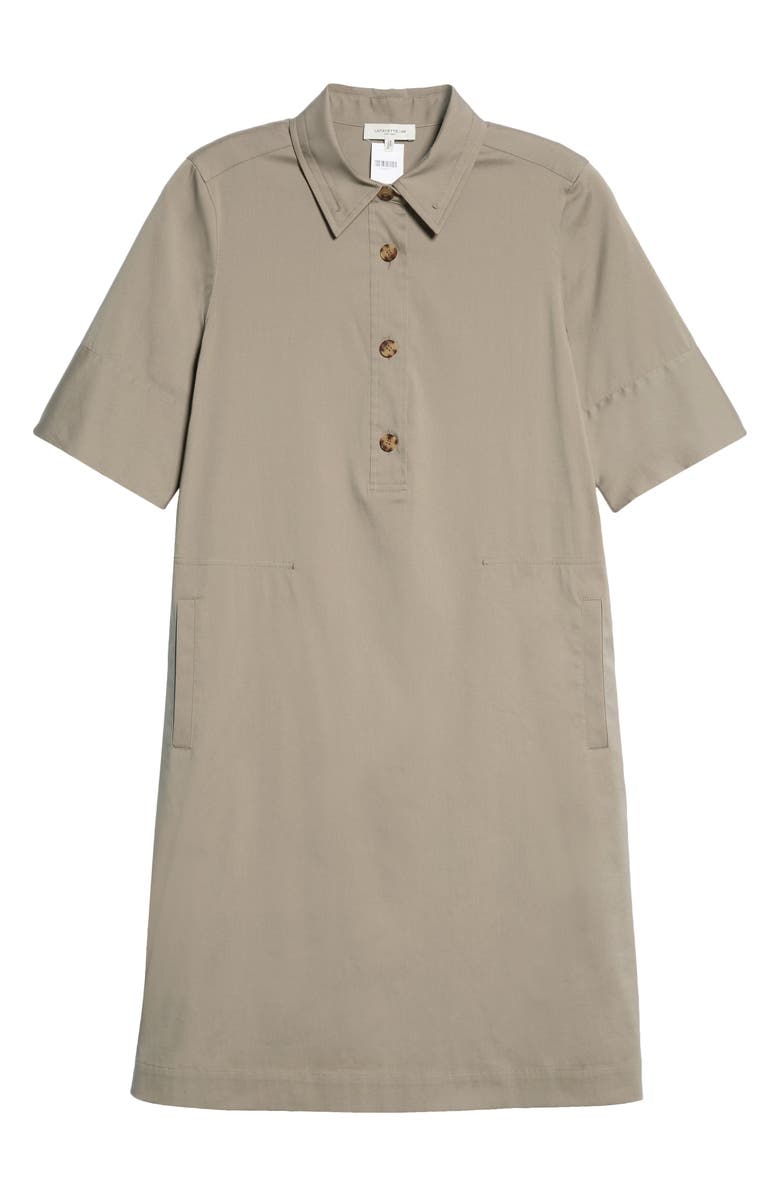 Lafayette 148 New York Conroy Classic Stretch Cotton Blend Shirtdress, Alternate, color,