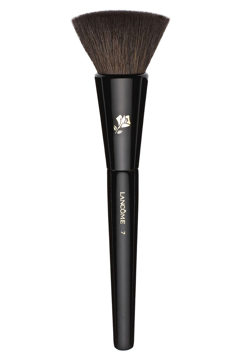 #17 Natural and Flat-Bristled Blush Brush, Main, color, NO COLOR