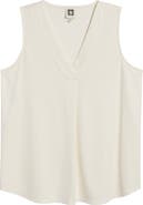 Anne Klein Harmony Pleat Neck Shell