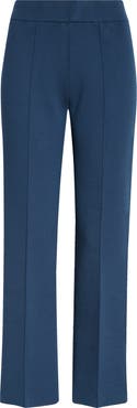 Lafayette 148 New York Foley Crepe Knit Flare Ankle Pants