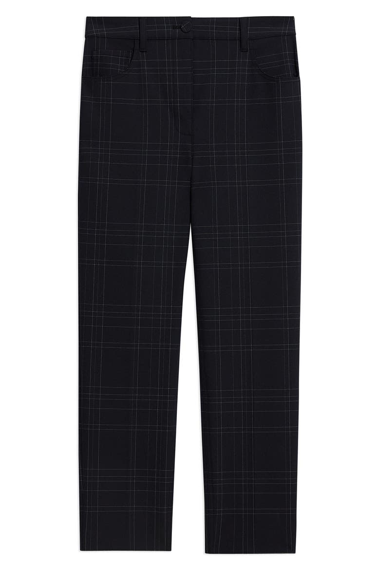 Treeca Dover Windowpane Plaid Trousers, Alternate, color, NAVY MULTI