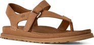 UGG® GoldenGaze Toe Post Suede Sandal