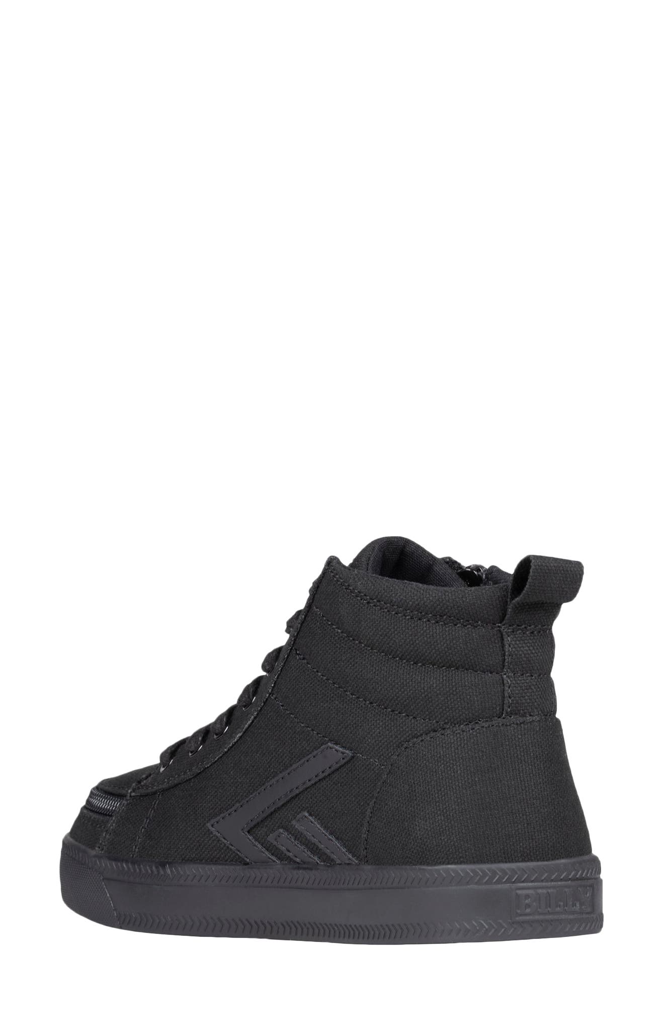 BILLY Footwear Kids' BILLY CS High Top Sneaker, Alternate, color, Black To The Floor