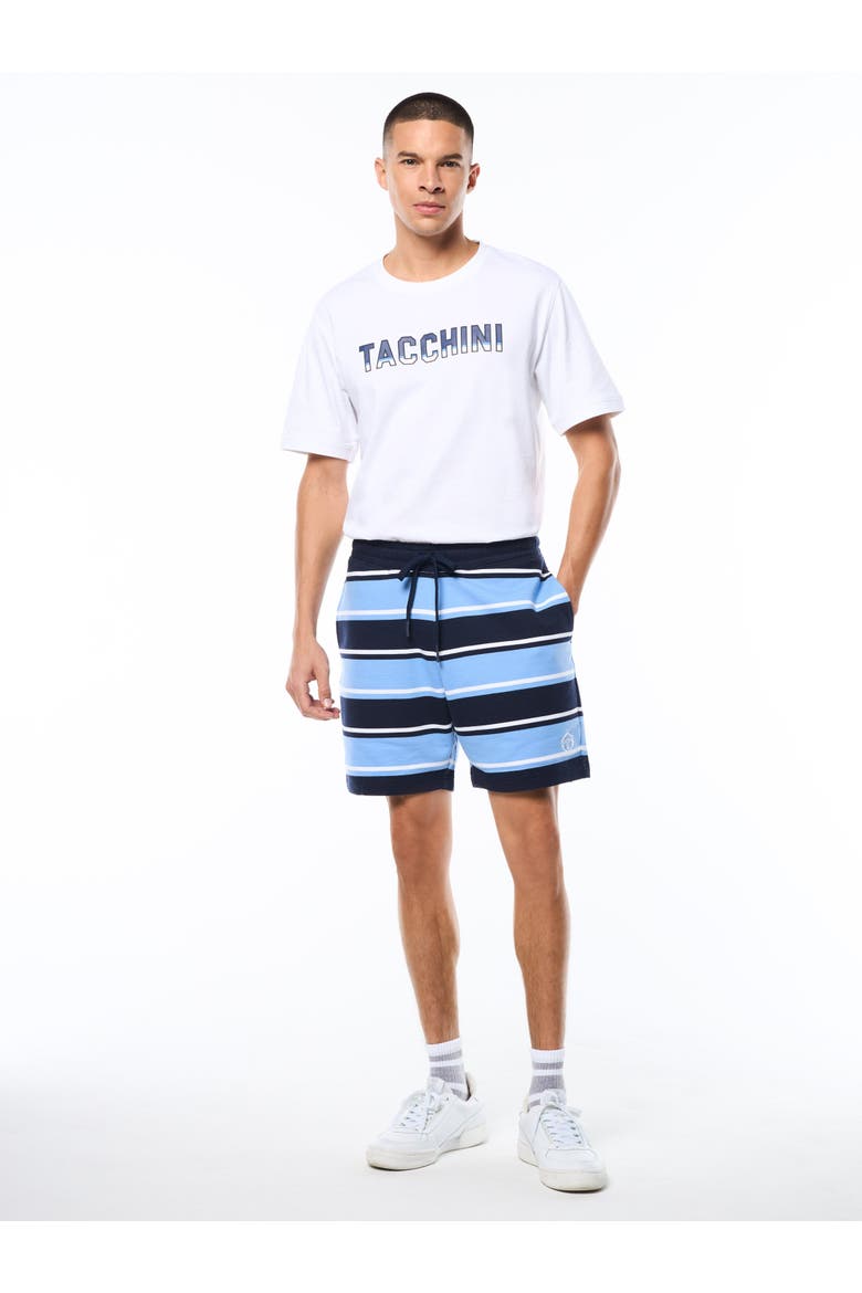 Strisce Stripe Short, Alternate, color, MARITIME BLUE