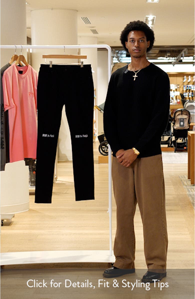 Bryant Ripped Skinny Jeans, sales video thumbnail