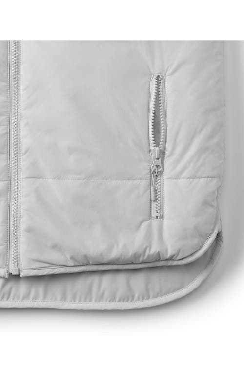 Lands' End Wanderfree Insulated Vest In Light Mist