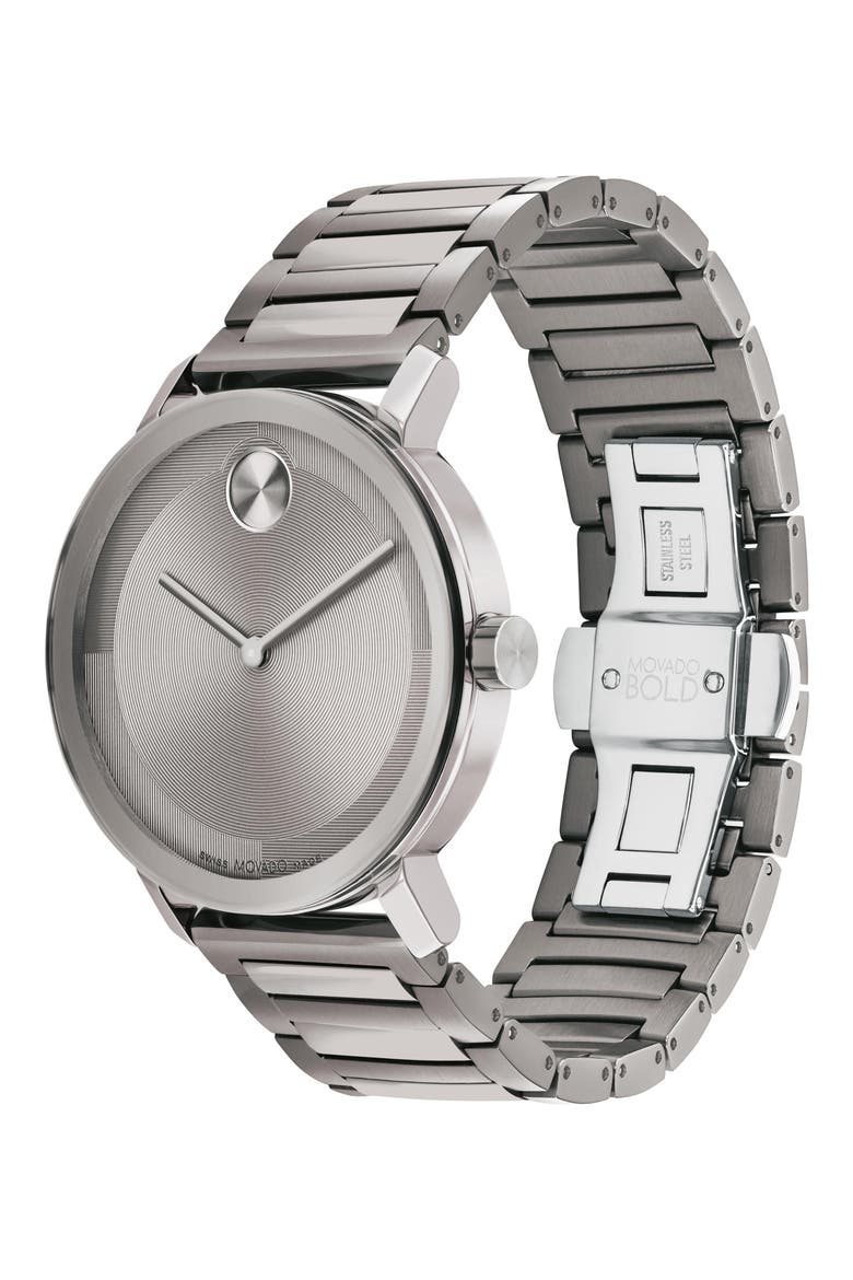 Bold Evolution 2.0 Bracelet Watch, 40mm, Alternate, color, GREY
