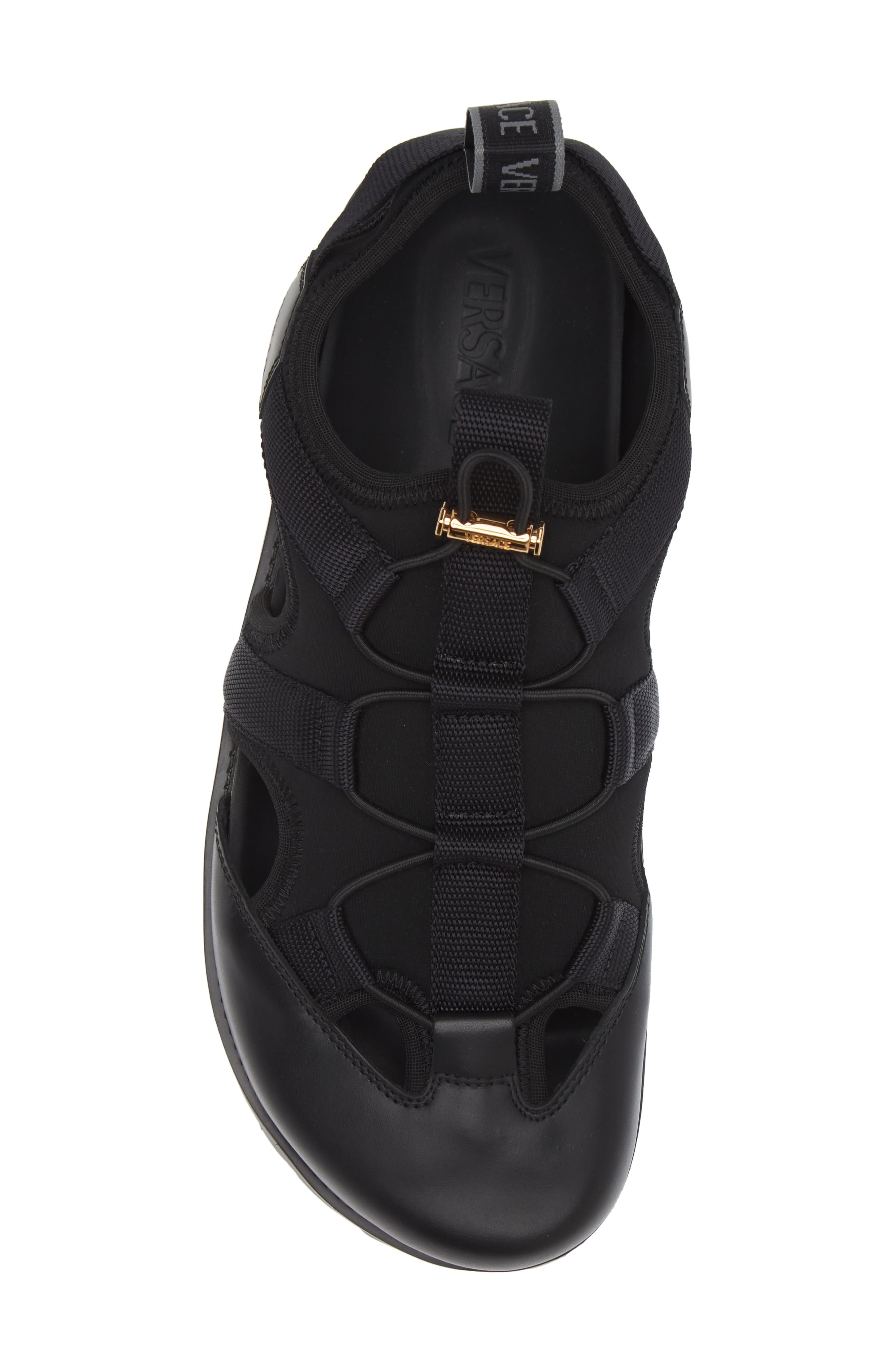 Versace Medusa Track Sandal, Alternate, color, 