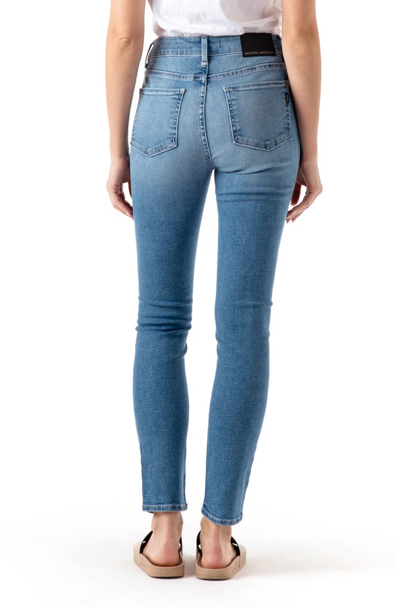 Modern American Soho High Waist Ankle Skinny Jeans, Alternate, color,