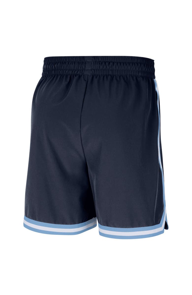 Nike Men's Nike Navy Memphis Grizzlies Authentic Pre-Game Woven Performance Shorts, Alternate, color, Navy