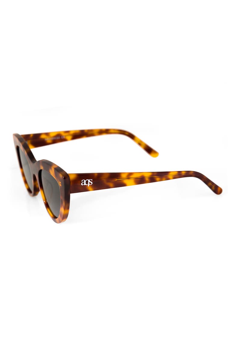 Leia 49mm Cat Eye Sunglasses, Alternate, color, HAVANA/ BLACK