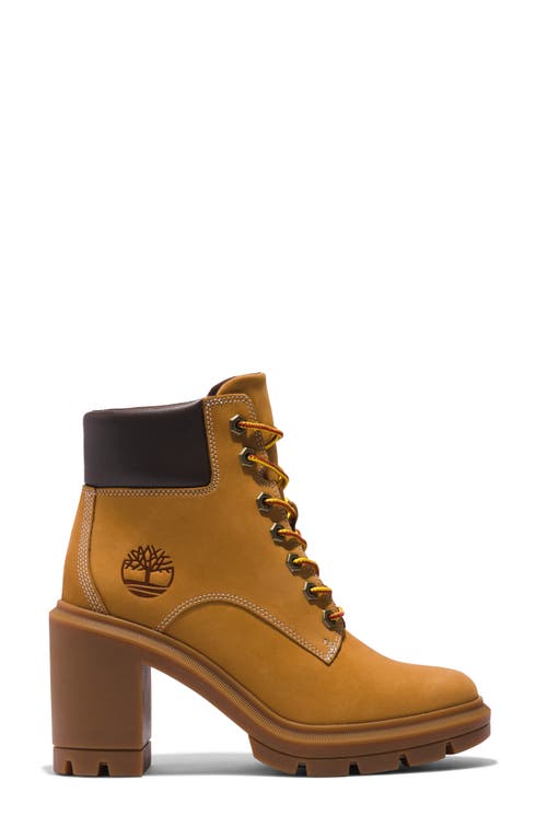 Timberland Allington Waterproof Leather-trimmed Nubuck Ankle Boots In Sand