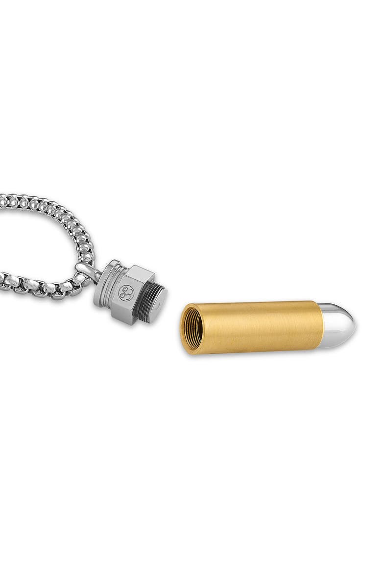 Esquire Two-Tone Pendant Necklace, Alternate, color, 