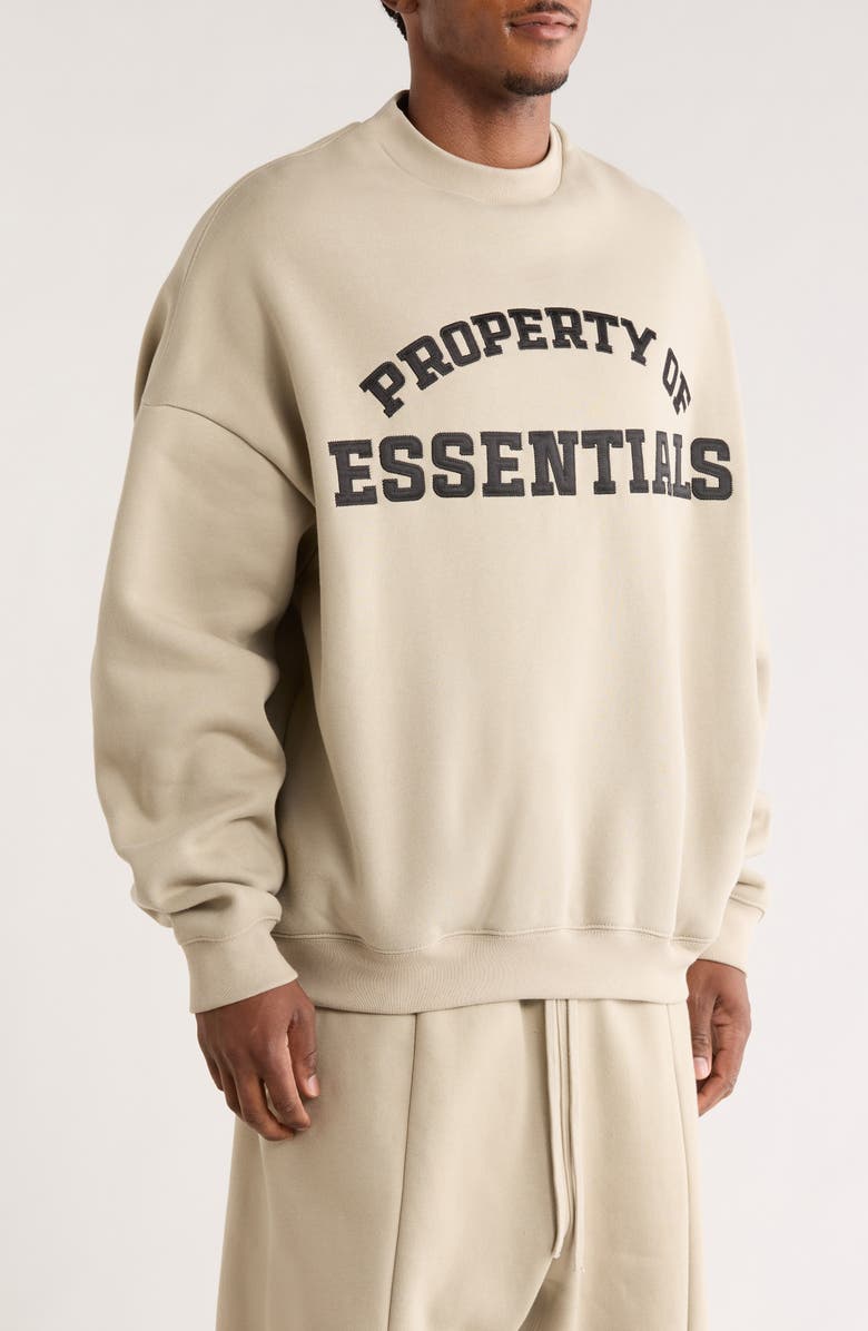 Fear of God Essentials Property Lounge Graphic Sweatshirt, Alternate, color, Seal