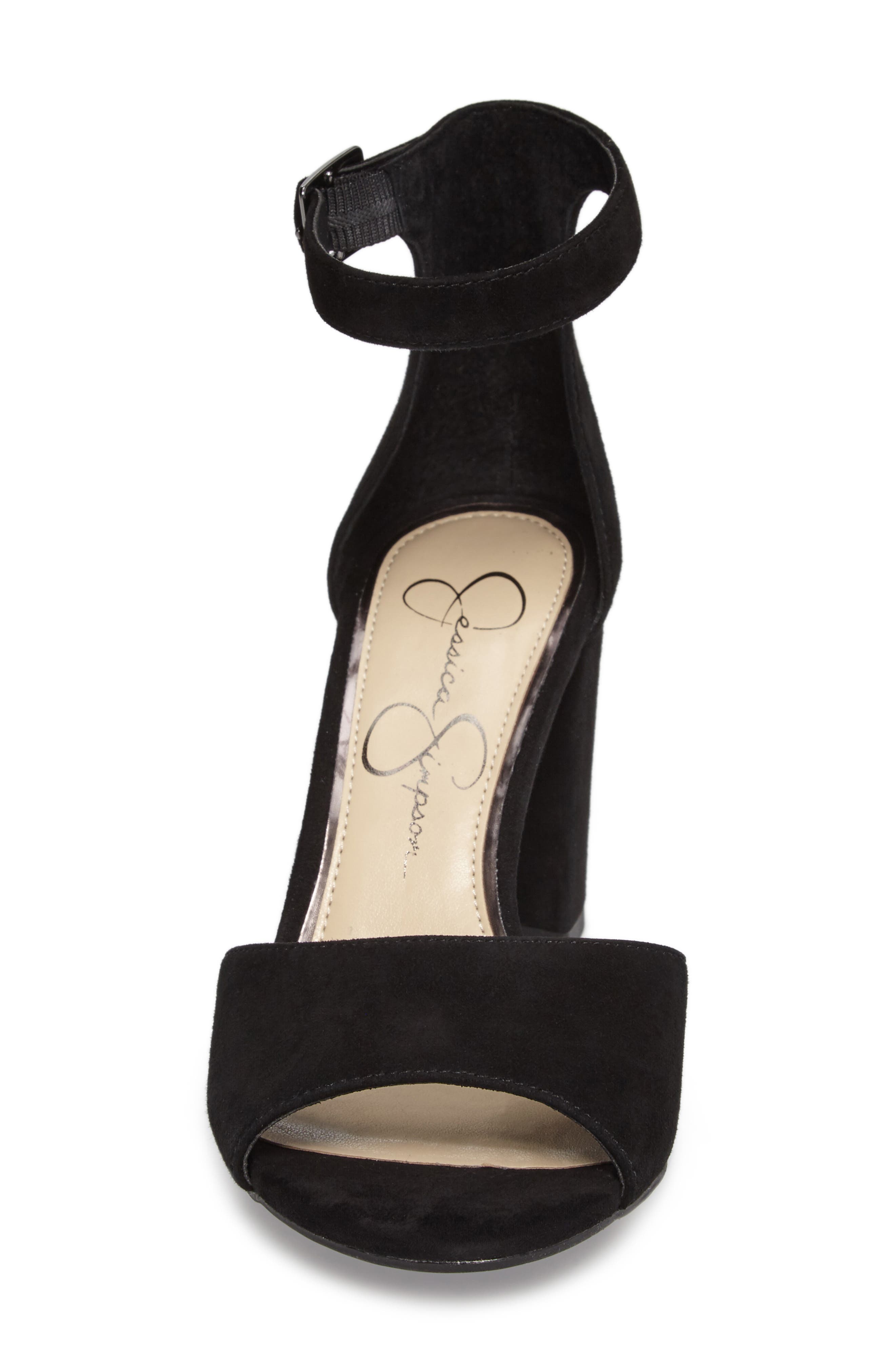 Sherron Sandal, Alternate, color, BLACK