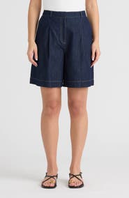 NVLT Pleated Bermuda Shorts