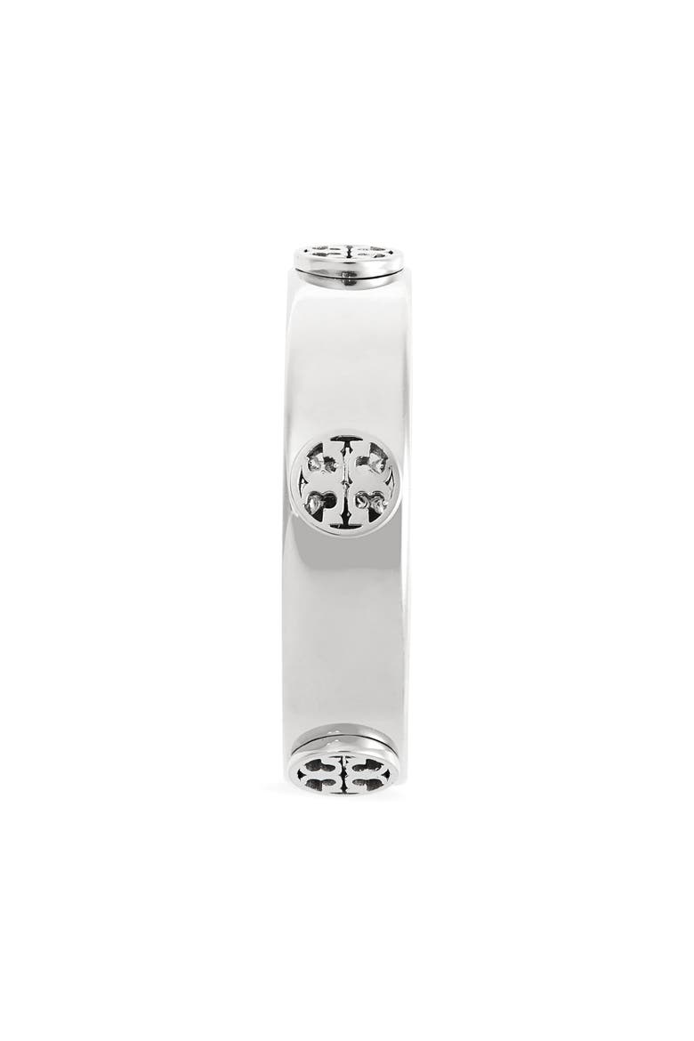 Icon Ring, Alternate, color, TORY SILVER