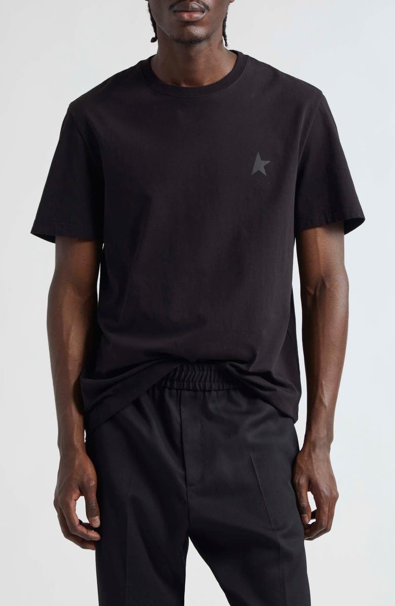 Golden Goose Lennon Virgin Wool Twill Joggers, Alternate, color, Black