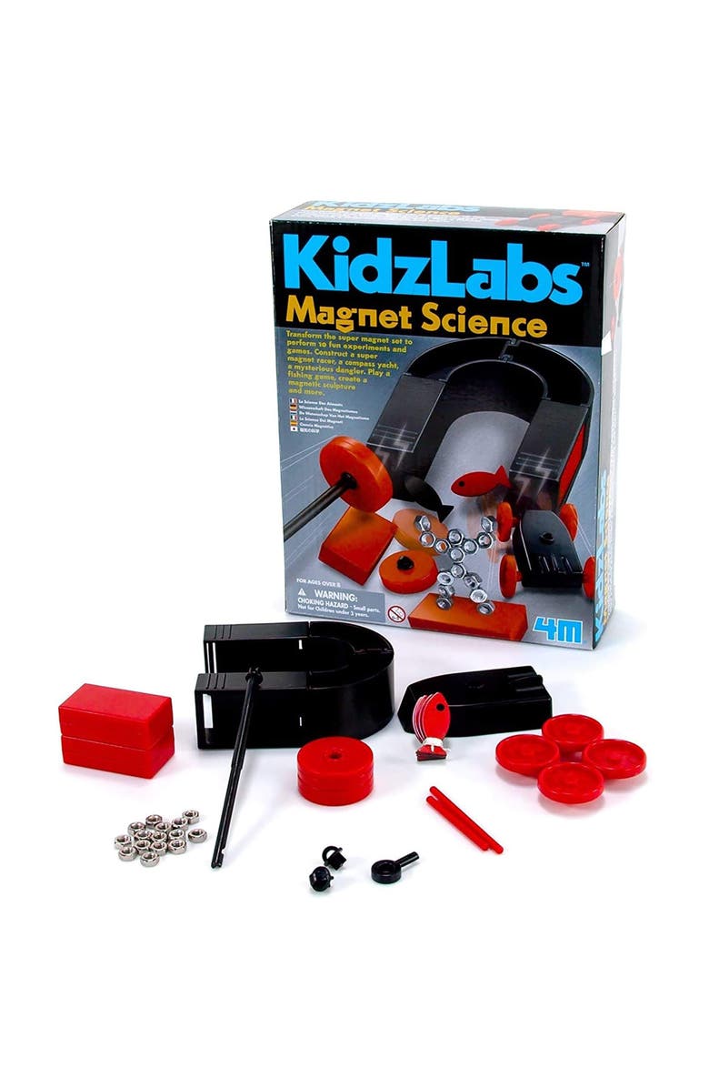 4M Magnet Science Kit 10 Magnetic Experiments 
Games, Main, color, Multicolored