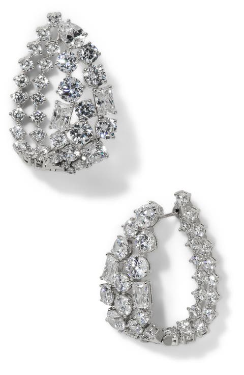 Mojito Hinge Hoop Earrings