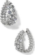 Nadri Mojito Hinge Hoop Earrings