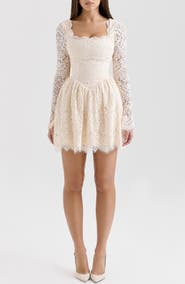 HOUSE OF CB Fae Long Sleeve Minidress