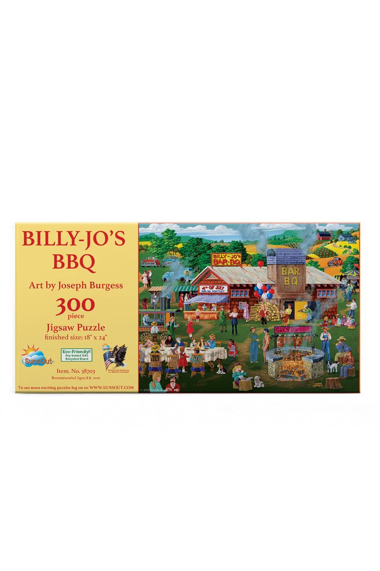 Billy Jo's BBQ 300 piece Jigsaw Puzzle for Adults, Alternate, color, Multicolor