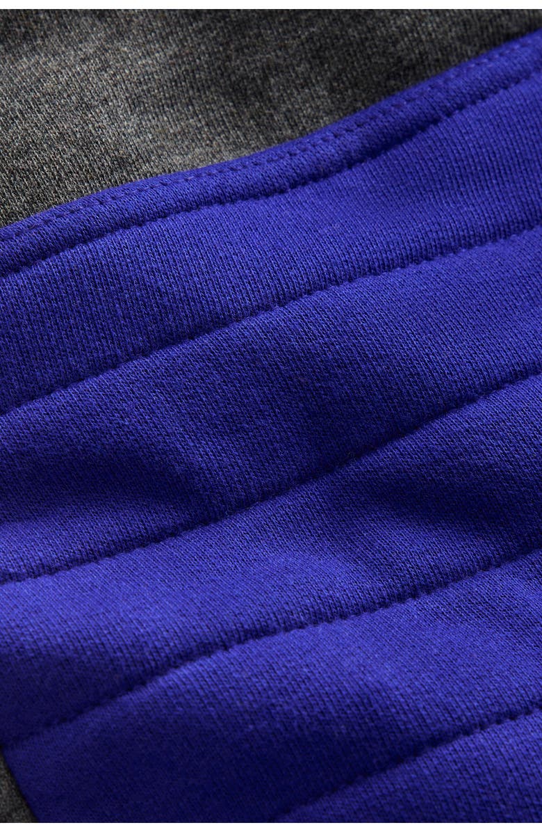 Mini Boden Kids' Warrior Knee Joggers, Alternate, color, Grey Quilted Knee