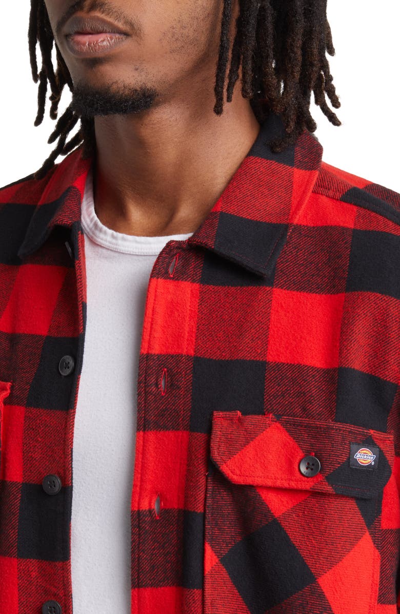 Dickies Sacramento Plaid Shirt Jacket, Alternate, color, 