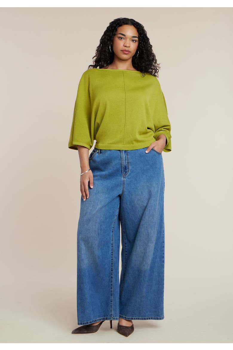 Oversized Cape Sweater, Alternate, color, PEAR LIQUEUR