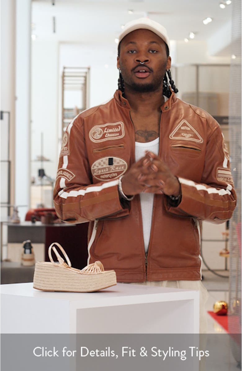 Livia Platform Wedge Sandal, sales video thumbnail