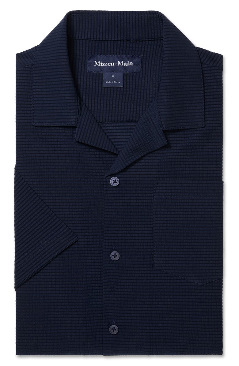 Mizzen+Main Copa Performance Camp Shirt, Alternate, color, Navy