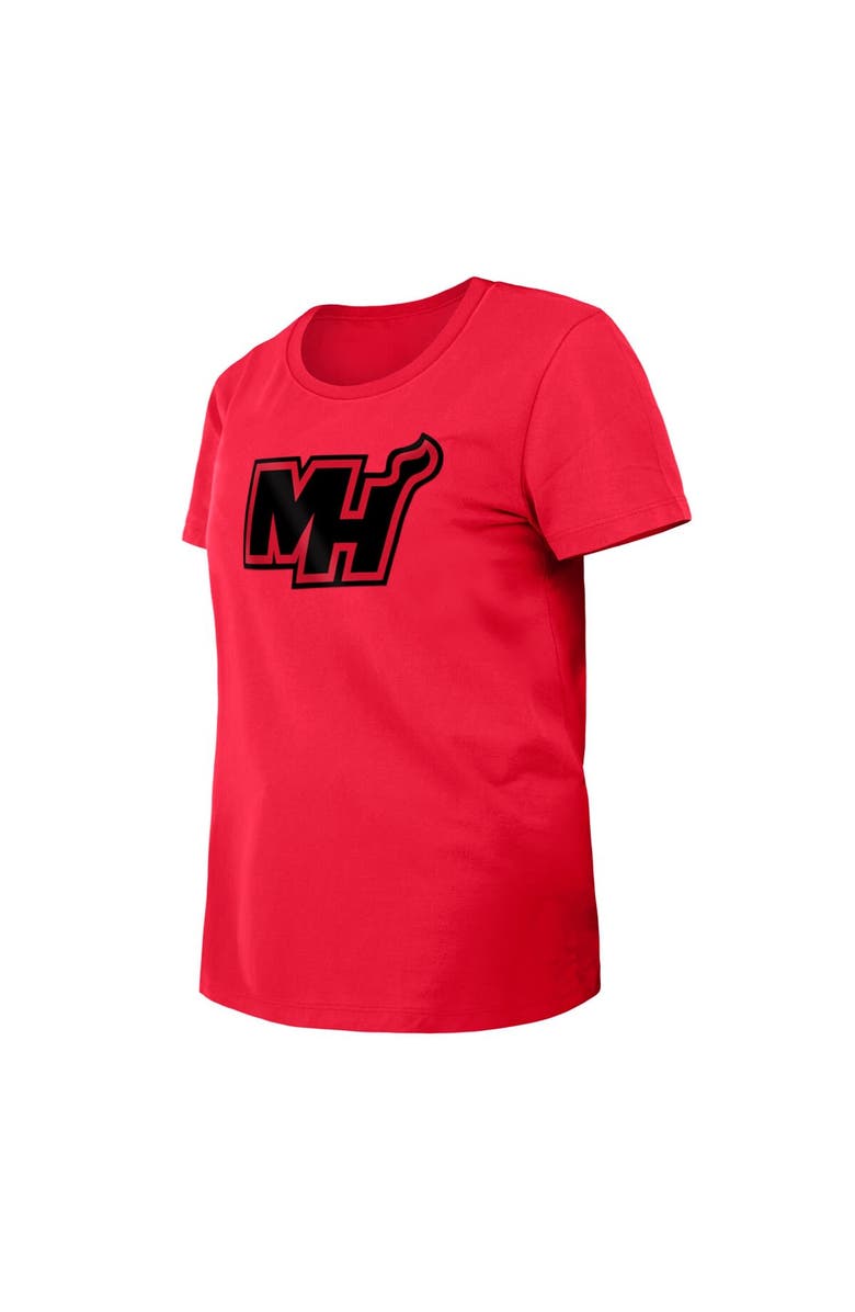 New Era Women's New Era Red Miami Heat 2023/24 City Edition T-Shirt, Alternate, color, 