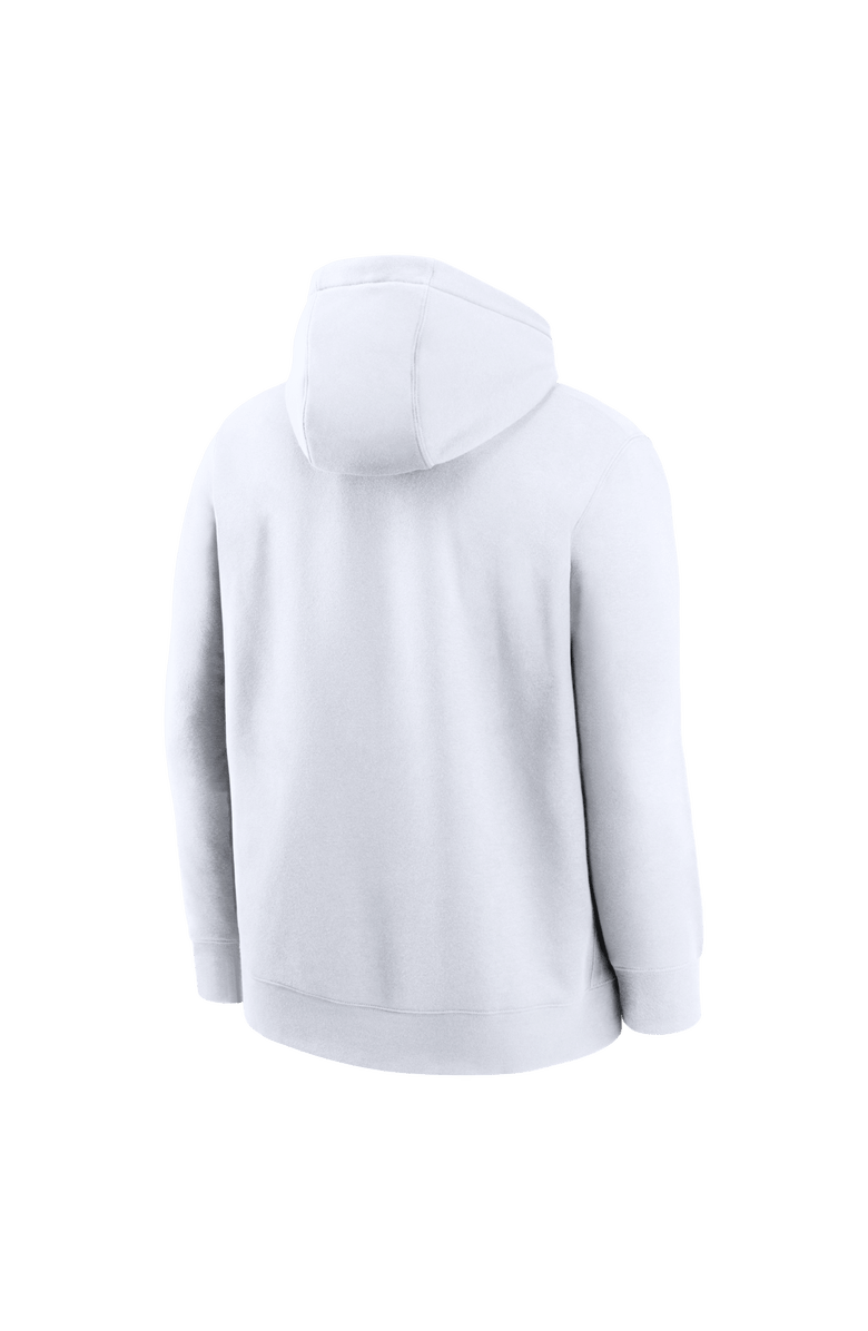 Nike Men's  White Indiana Hoosiers College Football Playoff 2025 National Champions Run Stopper Mantra Fleece Hoodie, Alternate, color, White