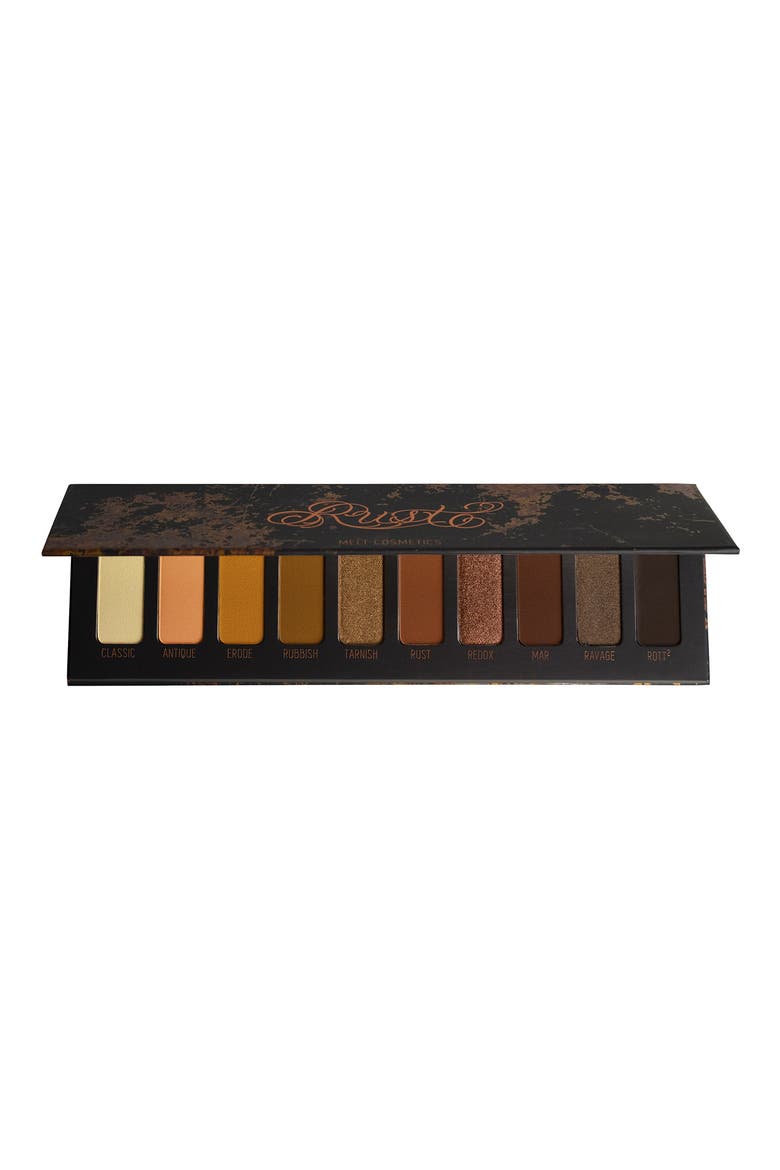 Rust Eyeshadow Palette, Main, color, RUST