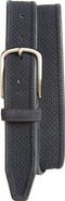 Johnston & Murphy Perforated Suede Belt