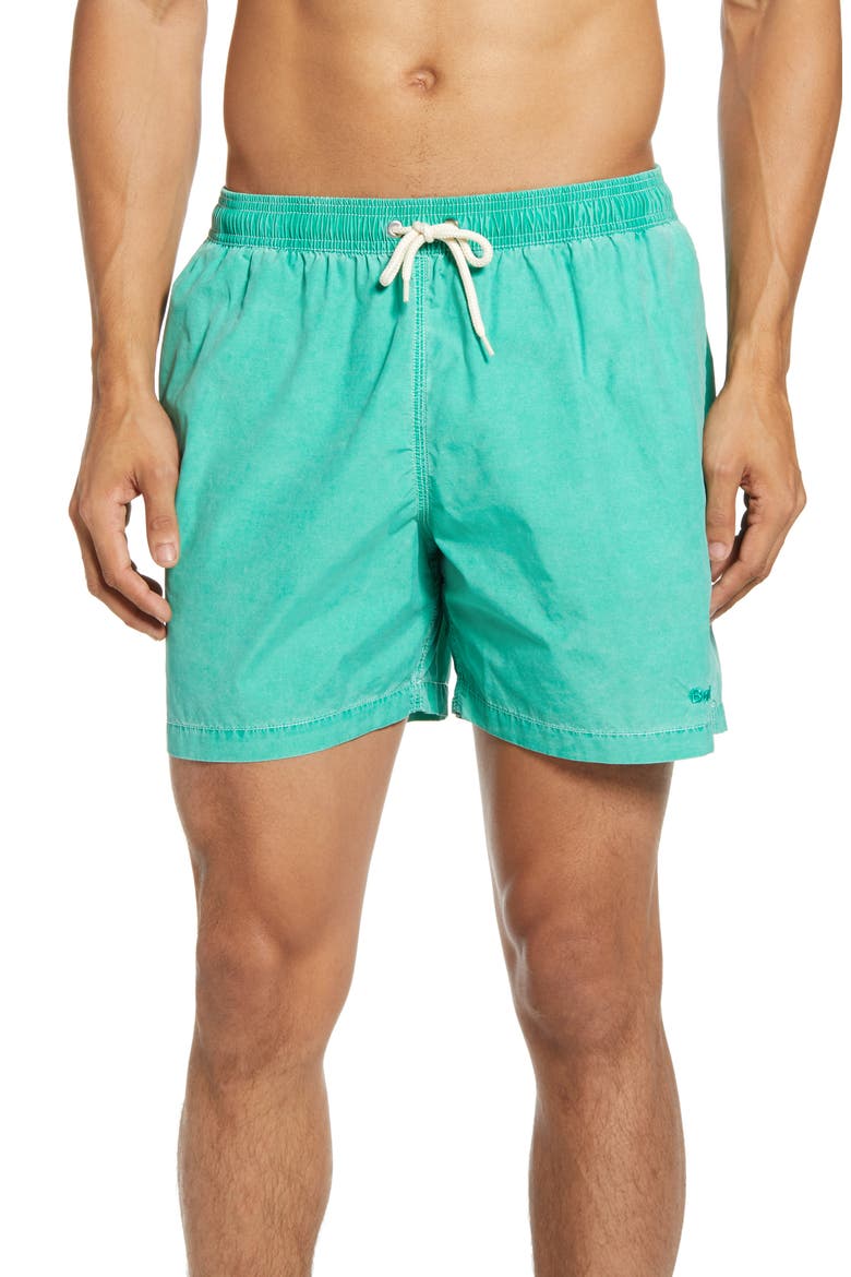 Turnberry Swim Trunks, Main, color, BRIGHT GREEN