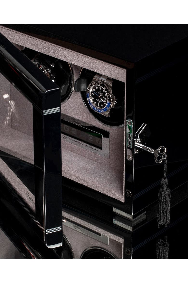 FORMULA DUO WATCH WINDER, Alternate, color, Black