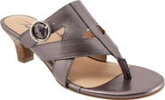 Trotters Nikki Kitten Heel Flip Flop