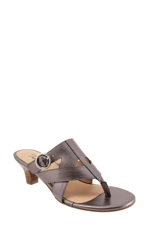 Trotters Nikki Kitten Heel Flip Flop