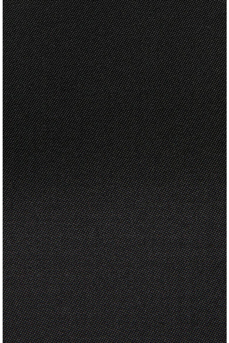 Wool Grain de Poudre Halter Top, Alternate, color, BLACK
