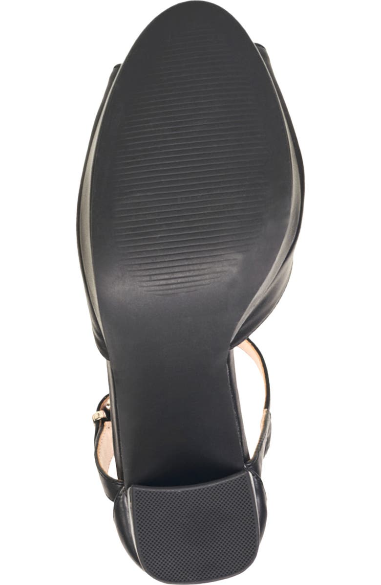 French Connection Platform Sandal, Alternate, color,
