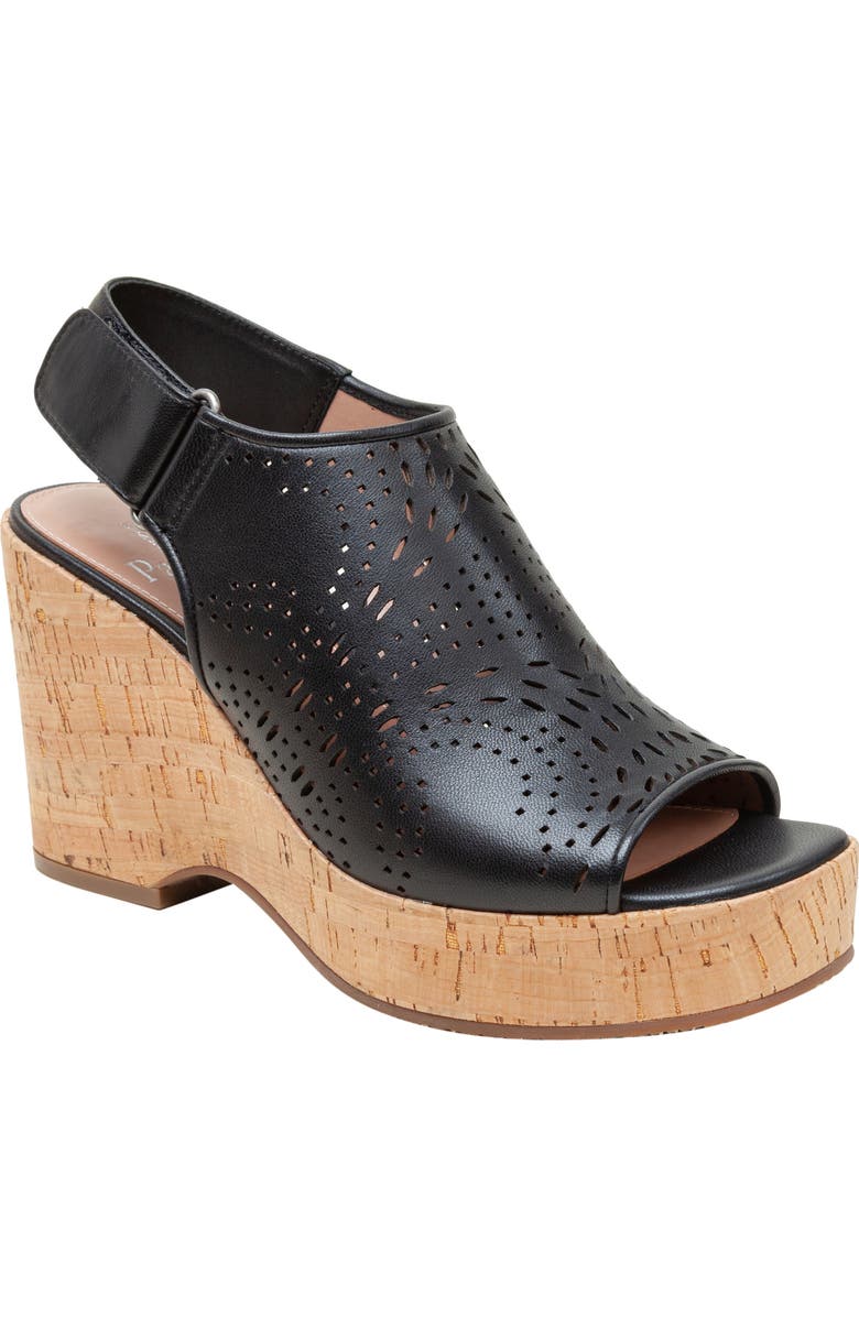 Linea Paolo Viviana Platform Wedge Sandal, Main, color,