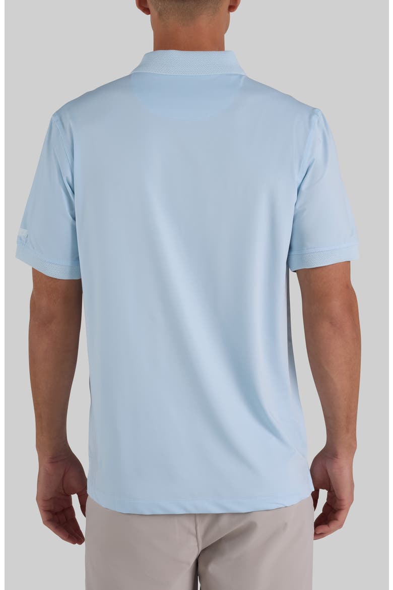 Evolution Ridge Performance Golf Polo, Alternate, color, BABY BLUE