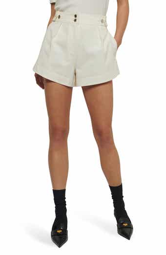 Alice + Olivia Ken High Waist Metallic Tweed Shorts Alice + Olivia Ken High Waist Metallic Tweed Shorts